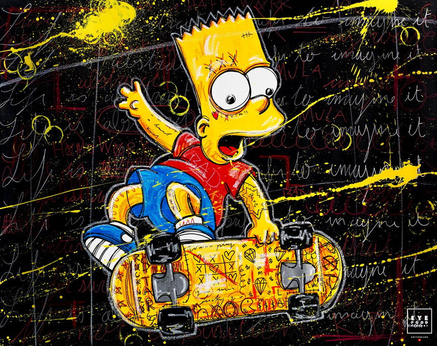 Bad Kid - Éditions Limitées - Bart Simpson, BEST DEAL, Comics, Pop Art, Start
