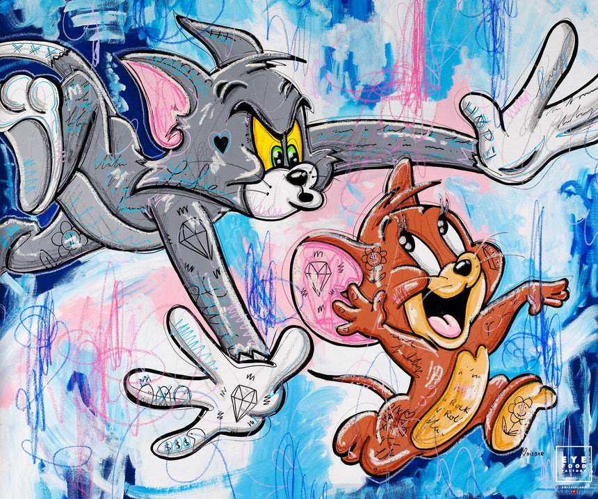 Catch Me - Éditions Limitées - BEST DEAL, Bleu, Brun, Cartoon, Chat
