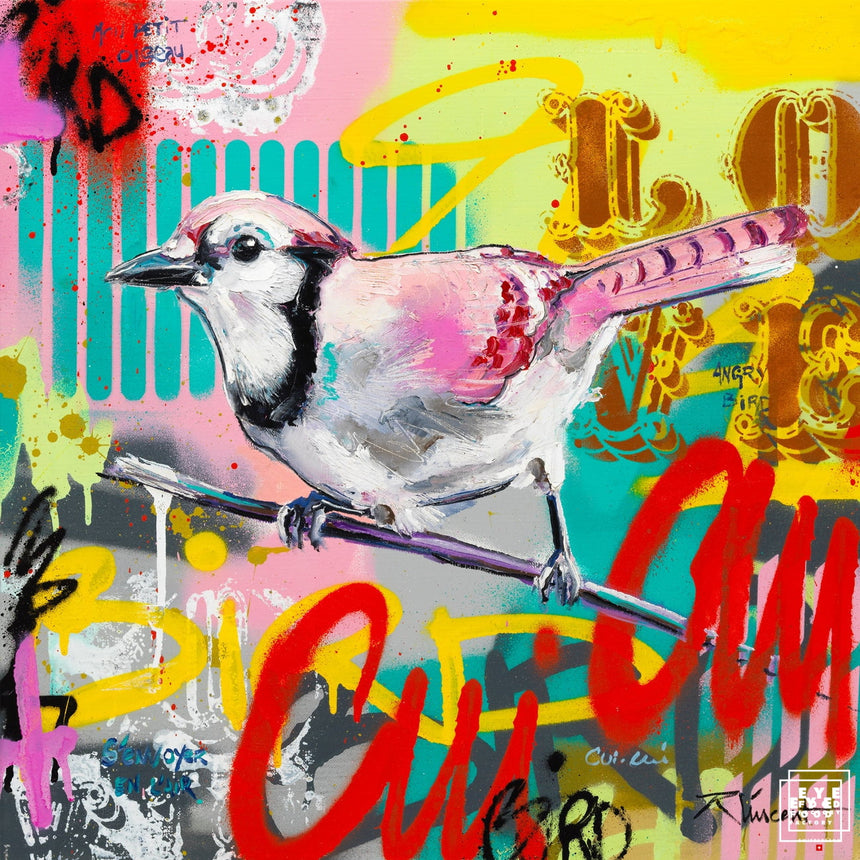 Cui-Cui - Éditions Limitées - @nouveau, Animal, Animaux, Blanc, Dibond®