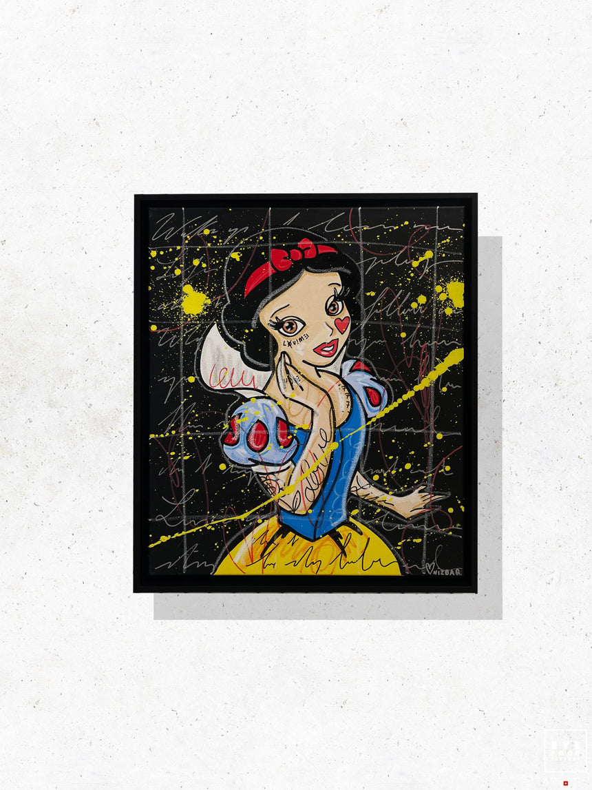 Don’t Sleep - Œuvres Originales - Bleu, Disney, Histoire, Jaune, Princesse
