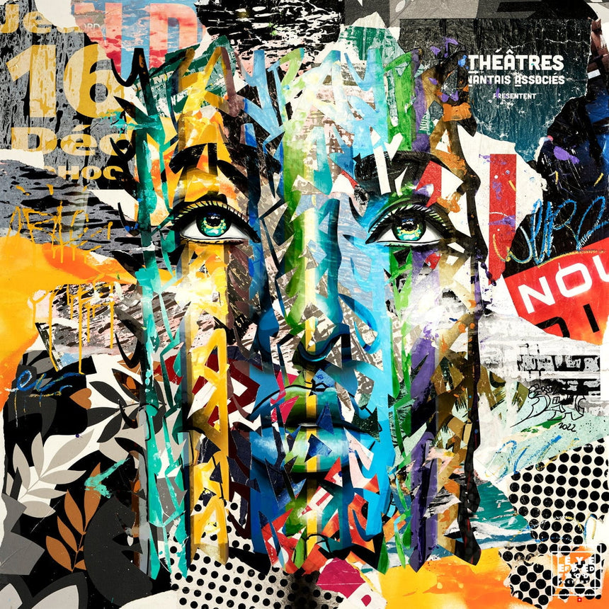 Earth V - Éditions Limitées - @nouveau, @trio135135, BEST DEAL, Collage, Dibond®