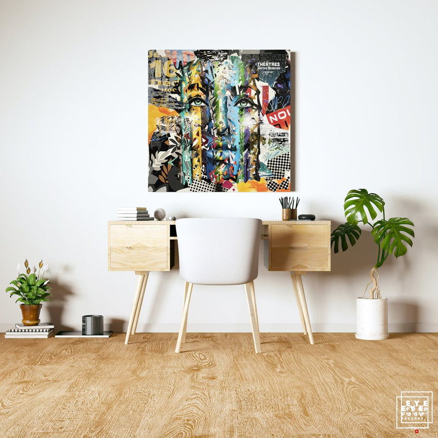 Earth V - Éditions Limitées - @nouveau, @trio135135, BEST DEAL, Collage, Dibond®