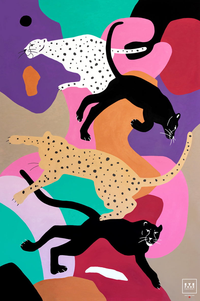 Encounters III - Éditions Limitées - @nouveau, @trio165110, Abstrait, Animaux,