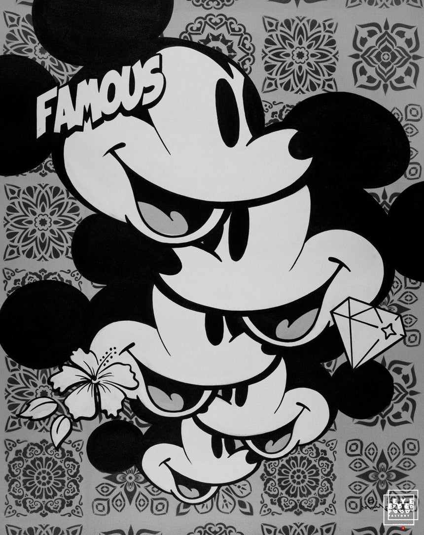 Famous - Éditions Limitées - @nouveau, Blanc, carreau de ciment, exportnewch,