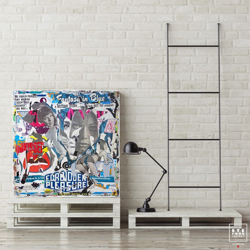 Forbidden pleasure - Éditions Limitées - BEST DEAL, Collage, Femme, Journal,