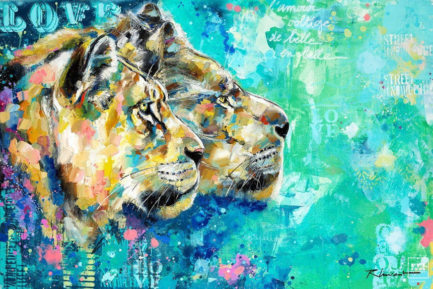 L’amour voltige - Éditions Limitées - @bestseller, Animal, Jungle, Lion,