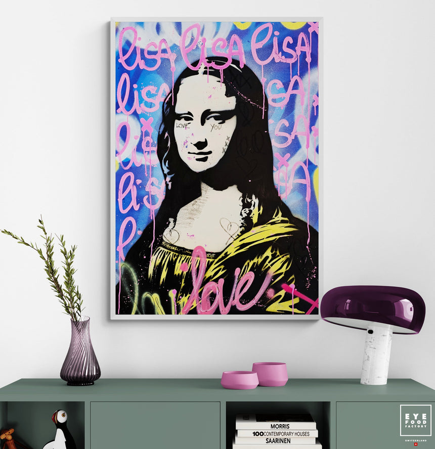 Lisa - Éditions Limitées - @nouveau, art, Femme, iconique, mona