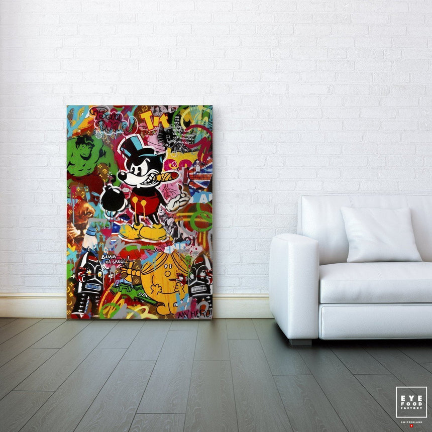 My Hero - Éditions Limitées - BEST DEAL, Disney, Mickey, Start, Street art