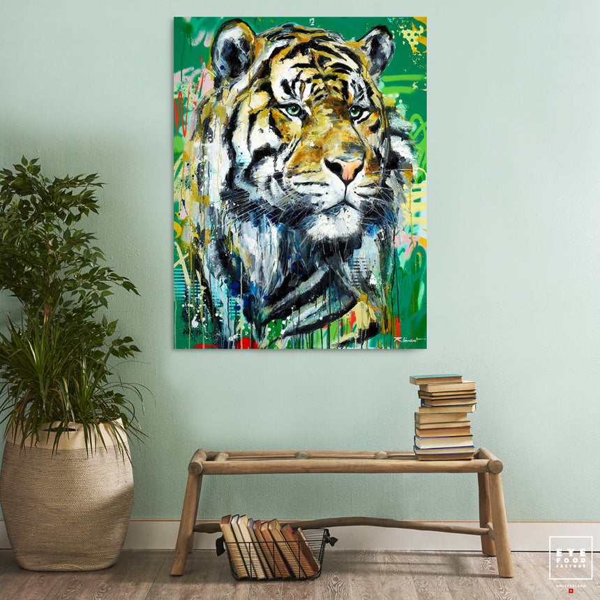 Le Prince - Éditions Limitées - @nouveau, exportnewch, Tigre, Toile