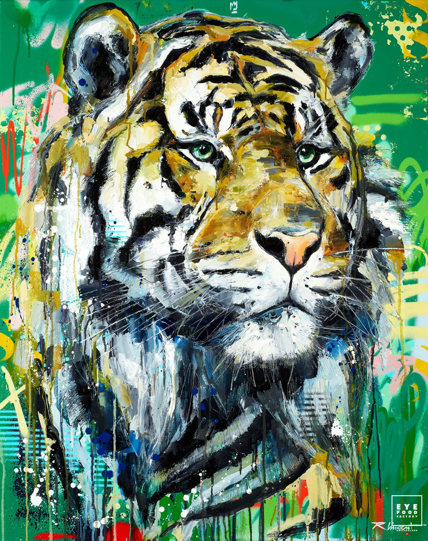 Le Prince - Éditions Limitées - @nouveau, exportnewch, Tigre, Toile