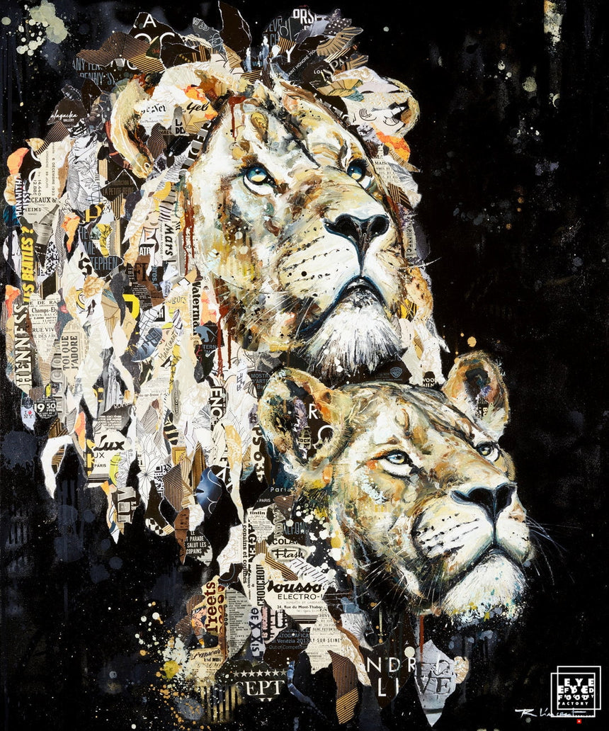 Mon Royaume - Éditions Limitées - @nouveau, Animaux, Couple, exportnewch, Lion