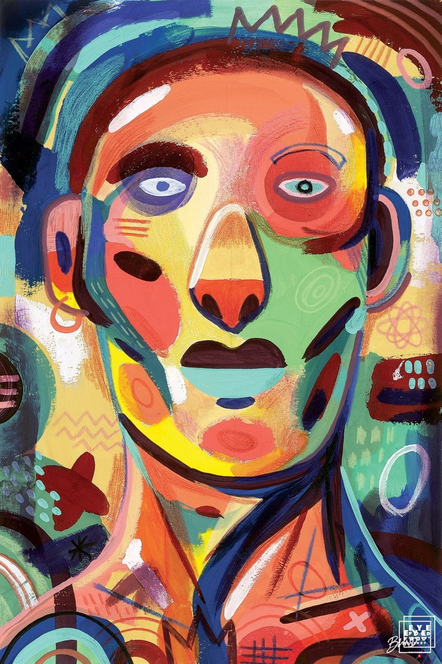 Sancho - Éditions Limitées - Abstrait, BEST DEAL, Cheveux, Croix, Roi