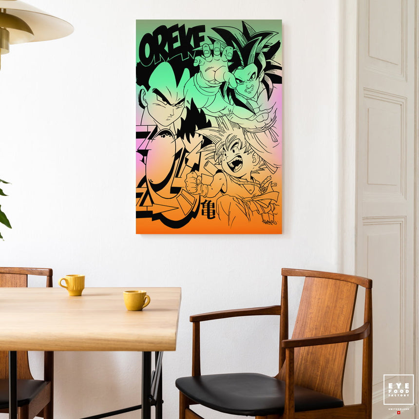 Ssj4 - Éditions Limitées - @nouveau, dragon ball, exportnewch, Graffiti,