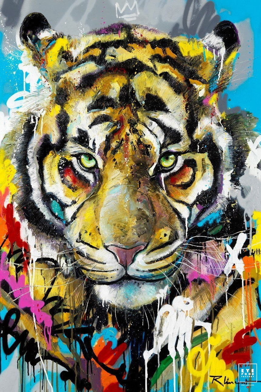 Tigrou - Éditions Limitées - Animal, Jungle, Start, Tigre, Toile