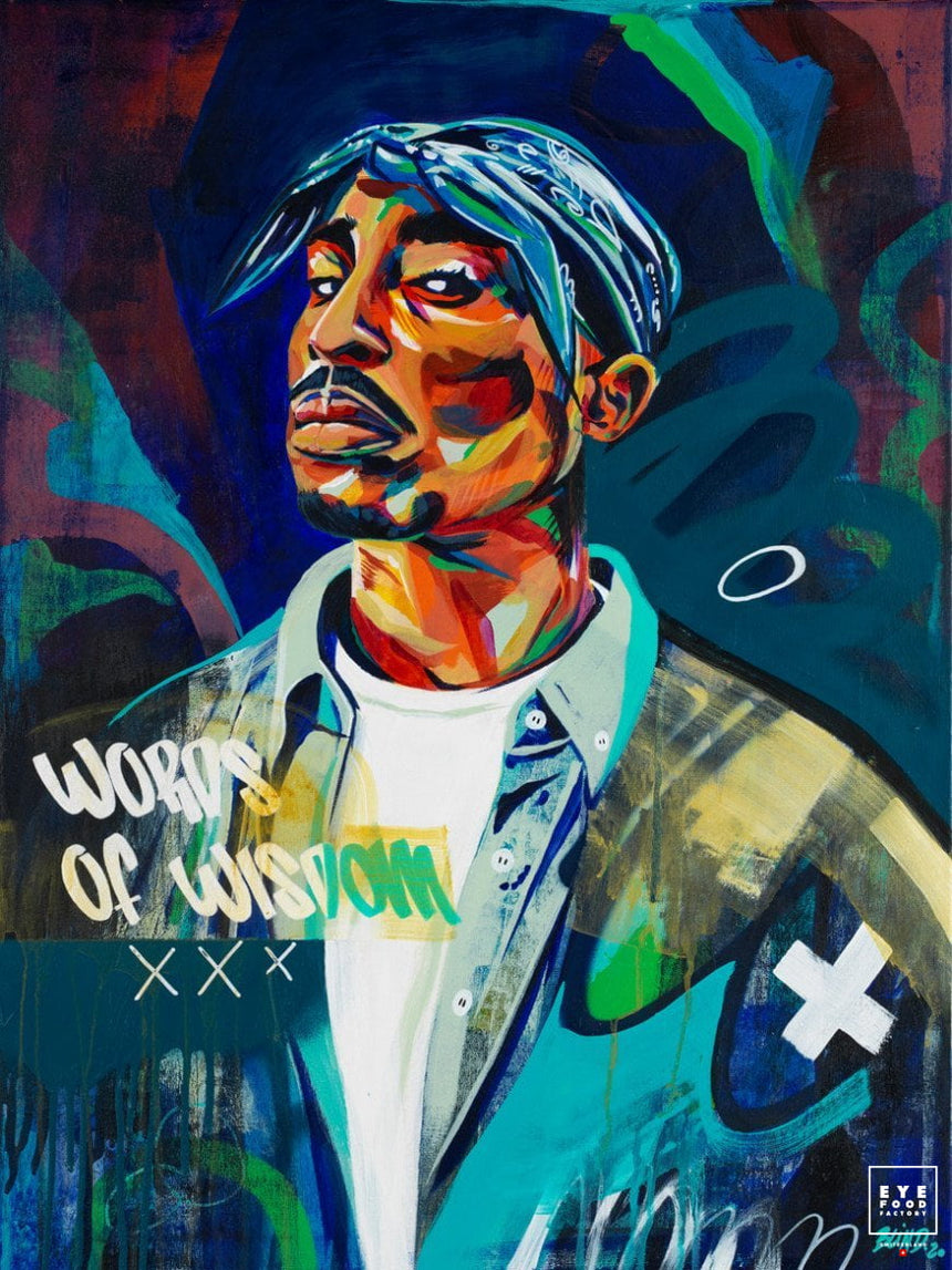 Words of Wisdom - Éditions Limitées - Abstrait, BEST DEAL, Chanteur, Dibond®,