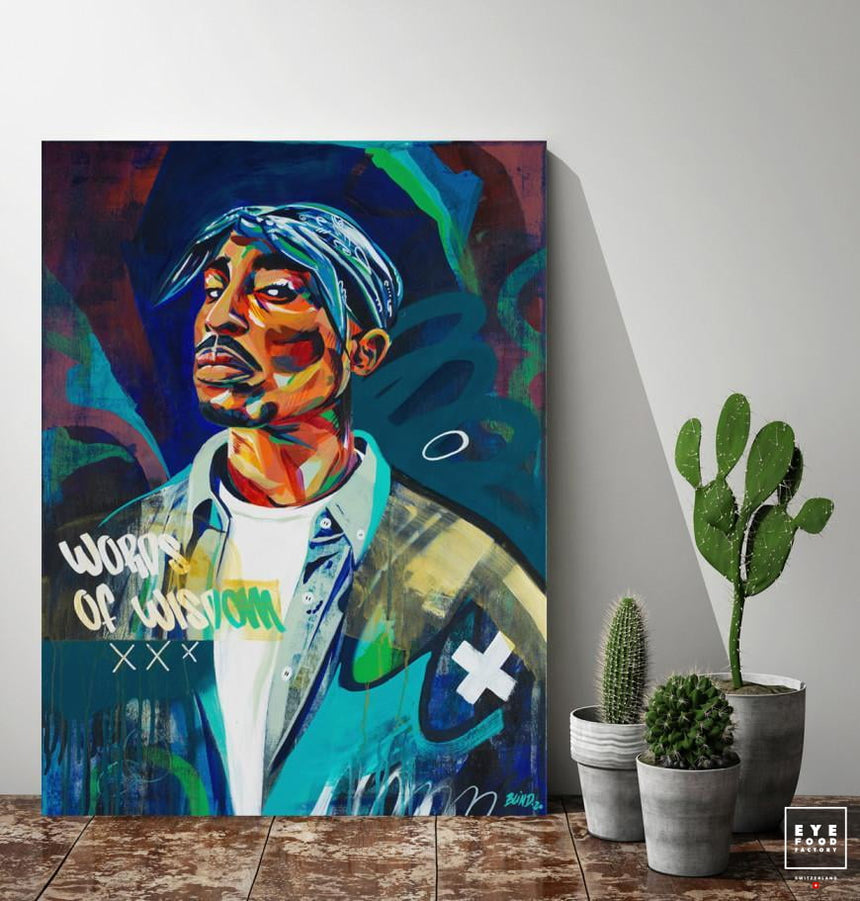 Words of Wisdom - Éditions Limitées - Abstrait, BEST DEAL, Chanteur, Dibond®,