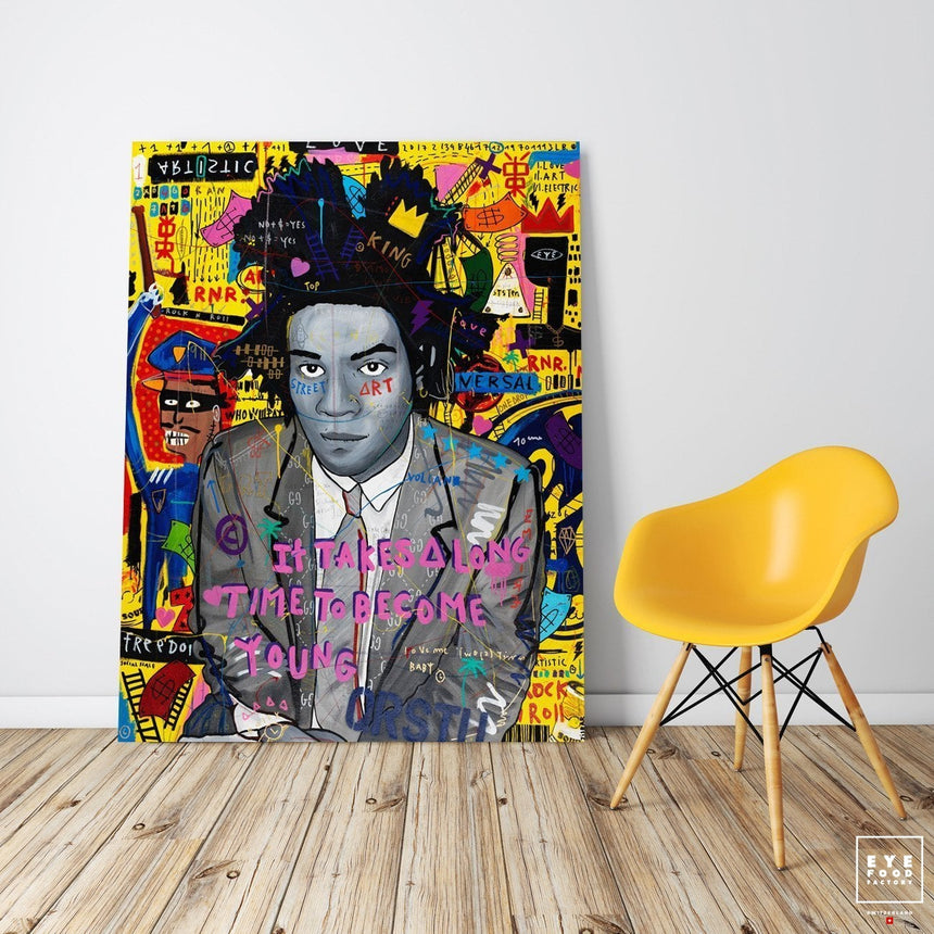 Young basquiat - Éditions Limitées - Artiste, Jean-Michel Basquiat, Portrait,