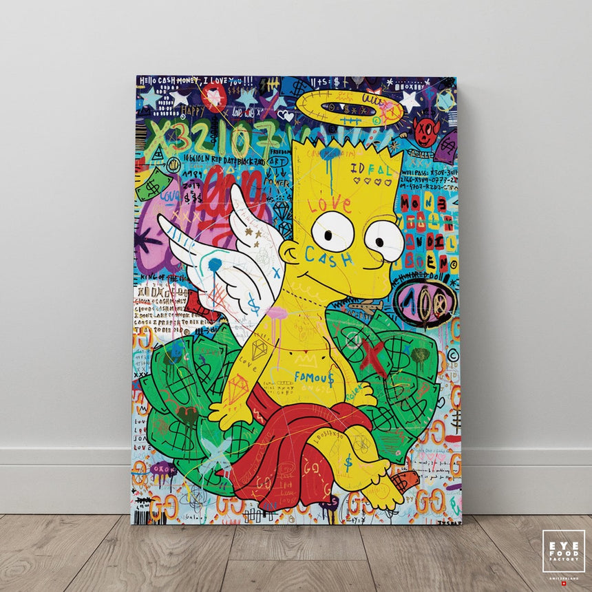 Bart - Éditions Limitées - 2017, Ailes, Anges, Simpson, Cartoon