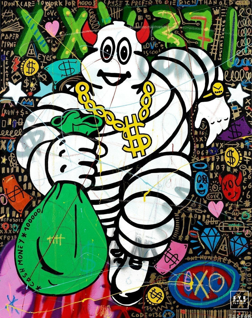 Bling Michelin - Éditions Limitées - Pneu, Pop Art, Start