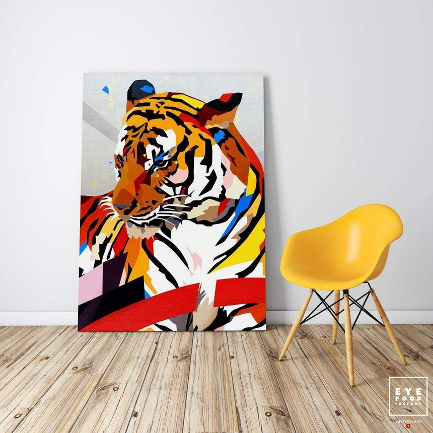 China tiger - Éditions Limitées - Animal, Offline, Tigre, Toile