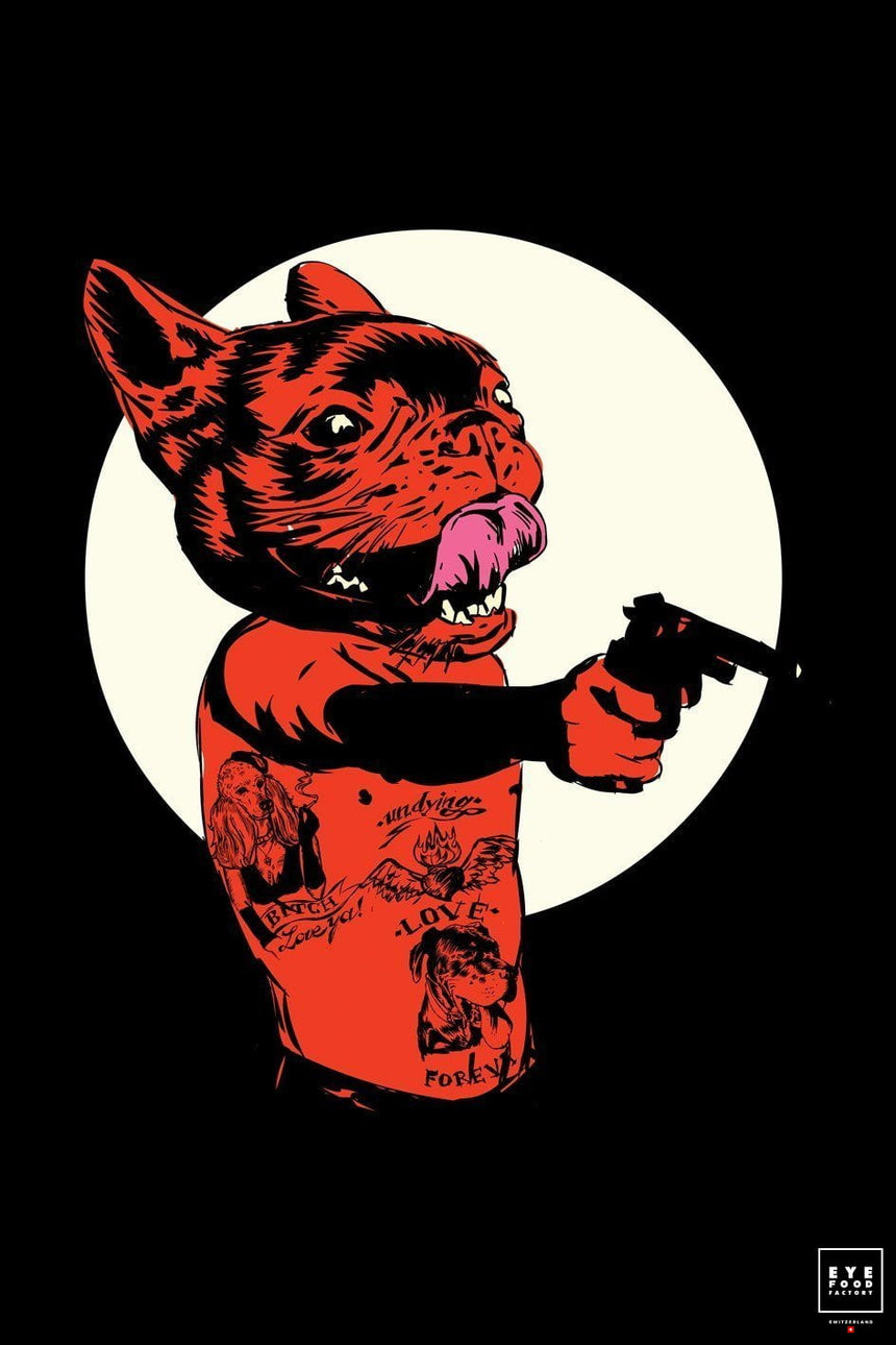 El Diablo - Éditions Limitées - Chat, Gangster, Pistolet, Start, Tattoo
