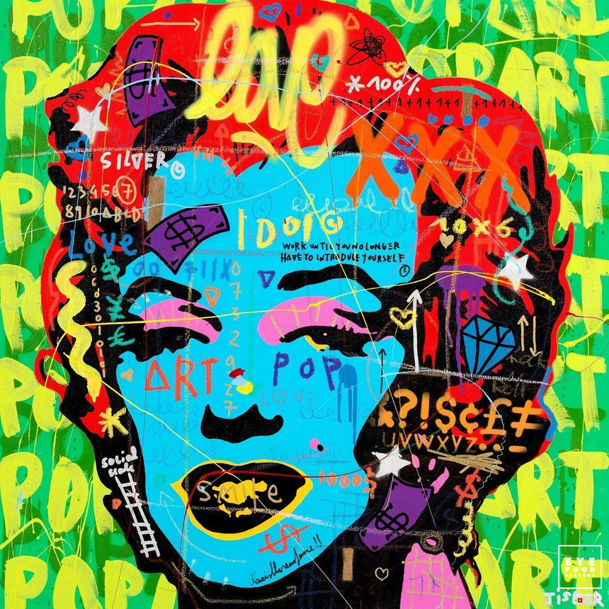 M.M Green - Éditions Limitées - Actrice, Artiste, Cinéma, Marilyn Monroe, Pop