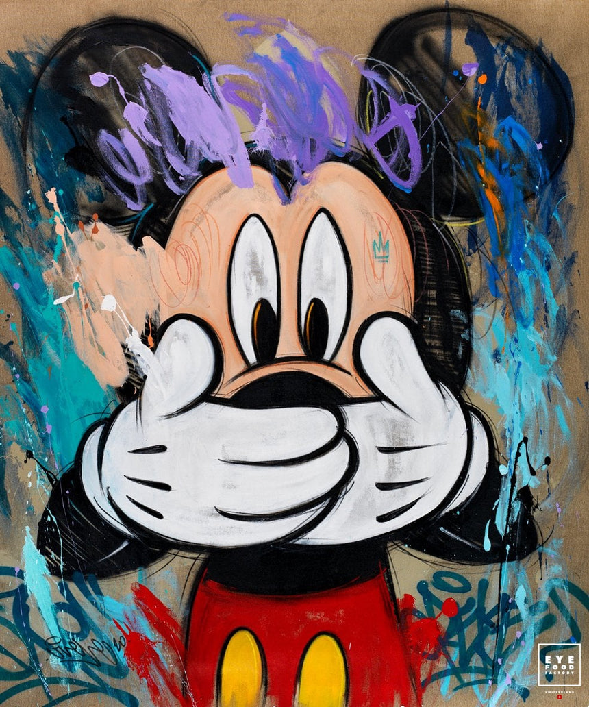 Oups - Éditions Limitées - Comics, Disney, Enfant, Mickey, Pop Art