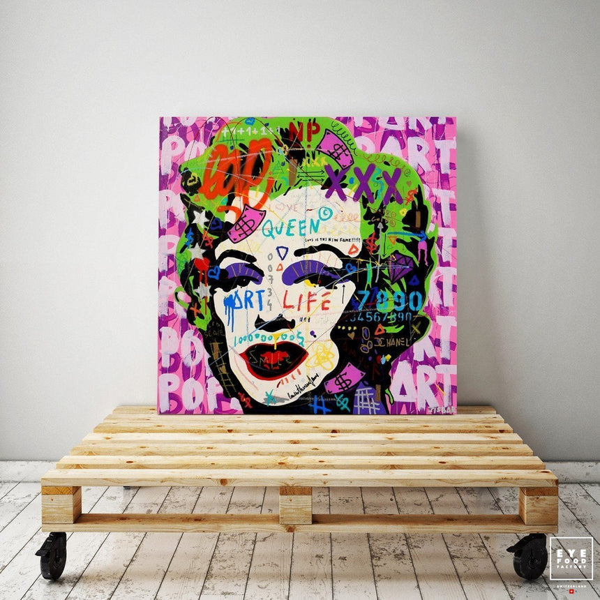M.M PINK - Éditions Limitées - Actrice, Artiste, Cinéma, Marilyn Monroe, Pop Art