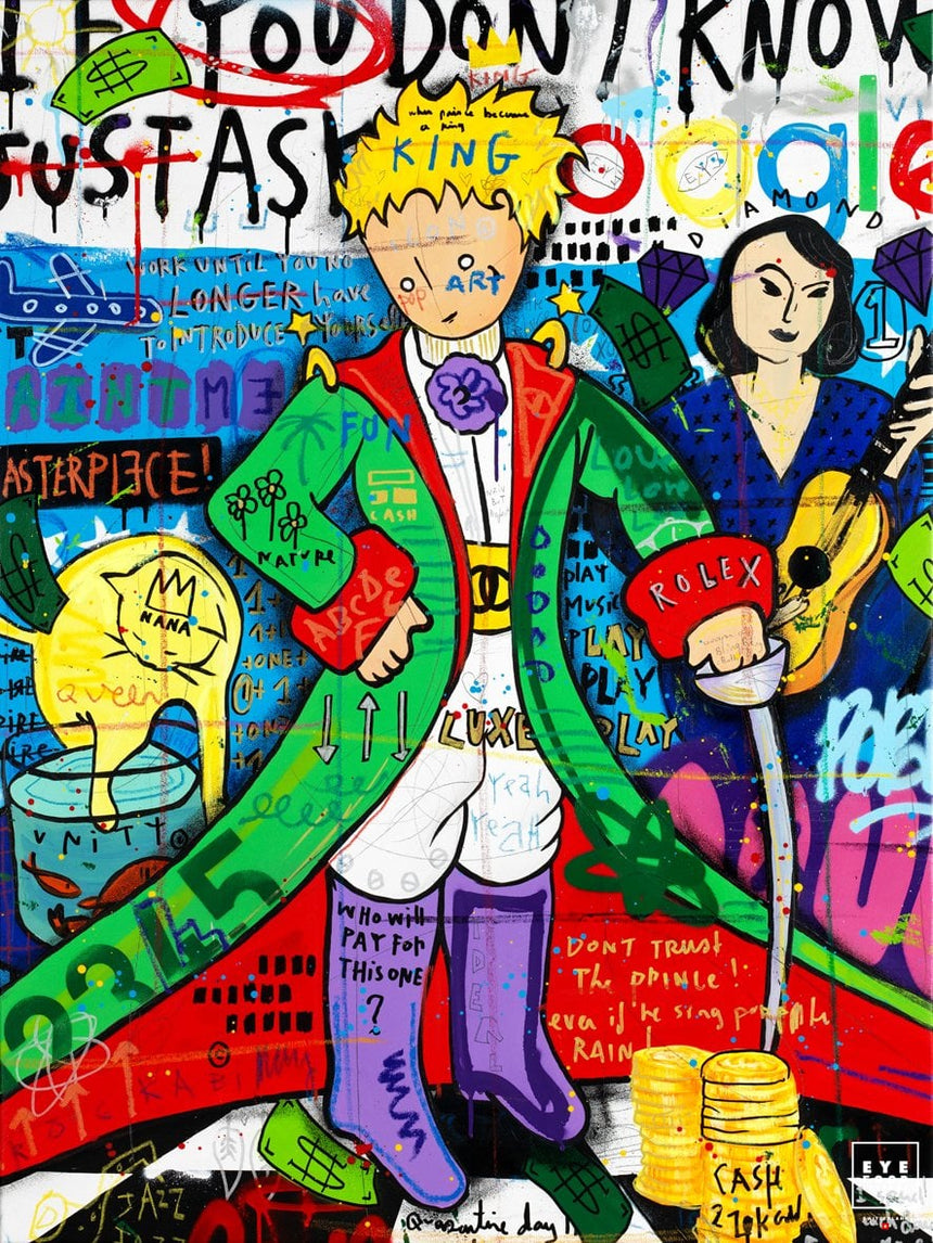Prince at home - Éditions Limitées - Anthoine de St Exupery, cape, enfance,