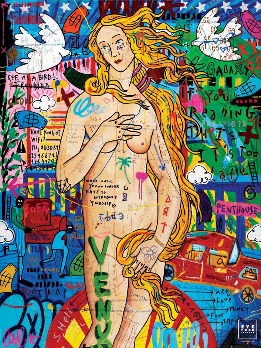 Venus - Éditions Limitées - Ailes, Anges, Blanc, Bleu, Blonde