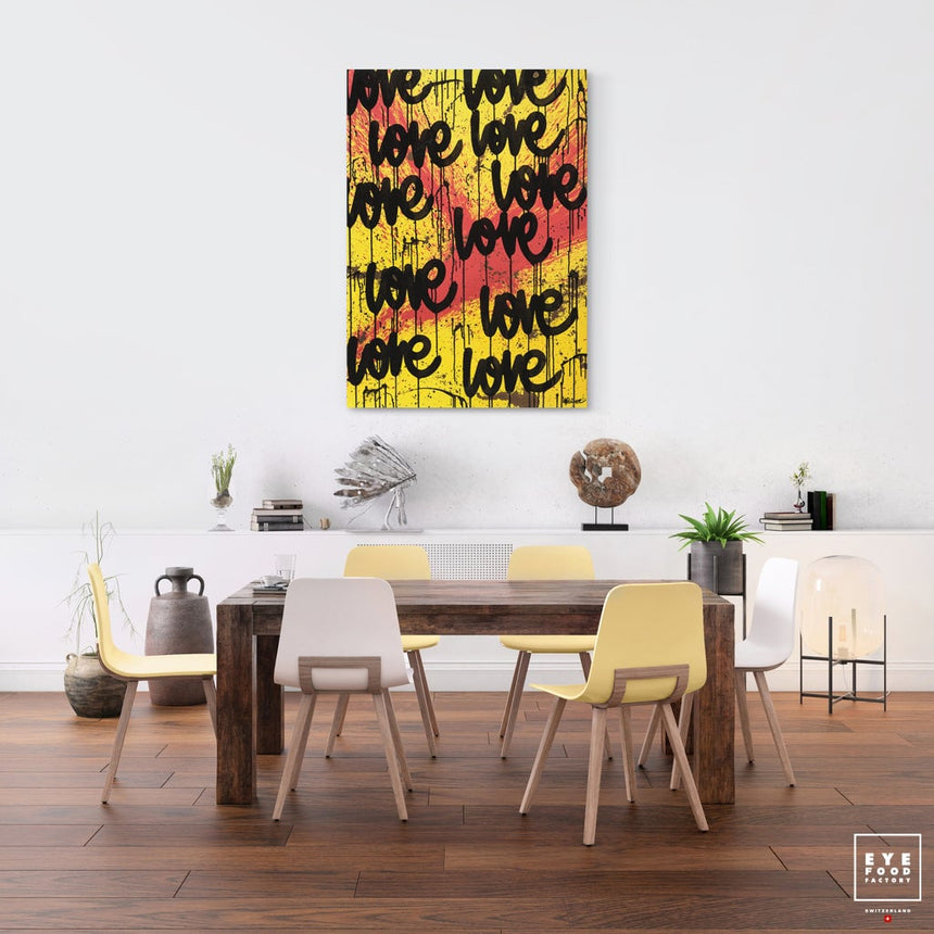 Yoko - Éditions Limitées - 120x85cm, 60x42.5cm, @nouveau, Bleu, Dibond®