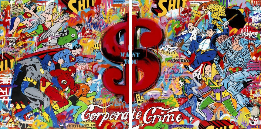 Corporate Crime - Éditions Limitées - Batman, Bécassine, DC Comics, Disney,