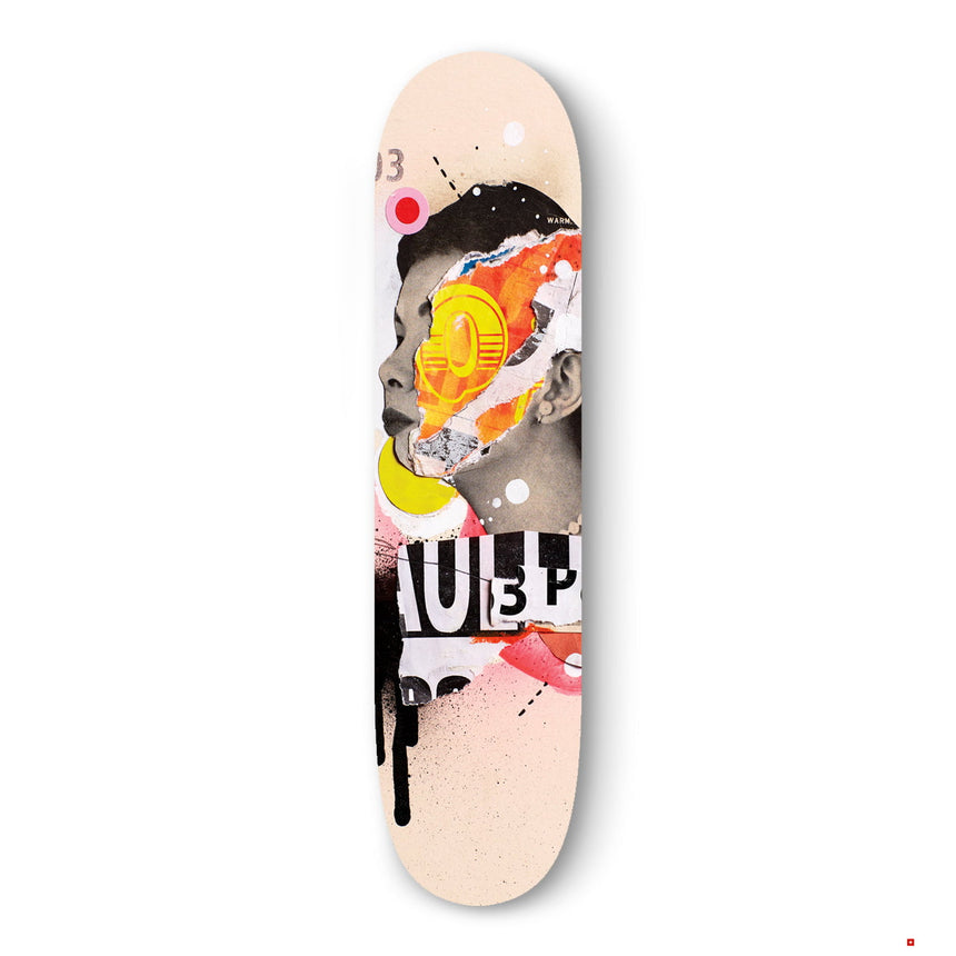 F- ACTARUS - FAKEBOARDS - 82x22 cm, Dibond®, new, Original, Pop Art