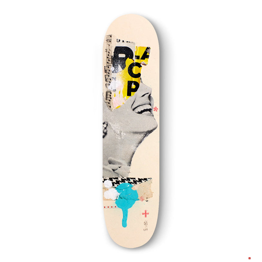 F- ACTARUS - FAKEBOARDS - 82x22 cm, Dibond®, new, Original, Pop Art