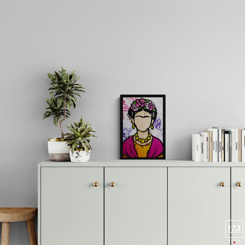 Iconic- #Frida Khalo - ICONIC IDOLS - 30X20cm, David Bowie, Default Title,