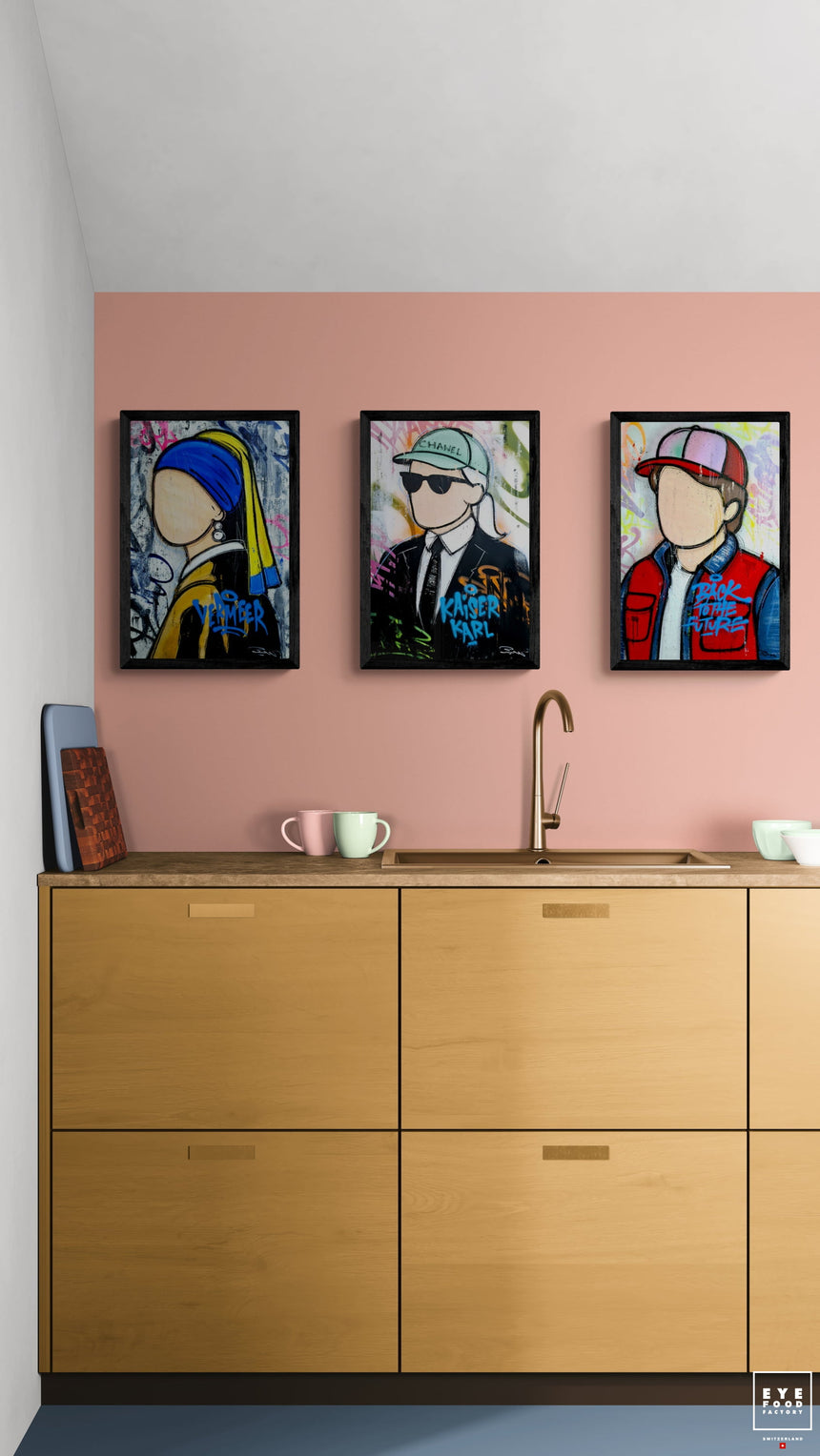 Iconic- #Under Pressure - ICONIC IDOLS - 30X20cm, David Bowie, Default Title,