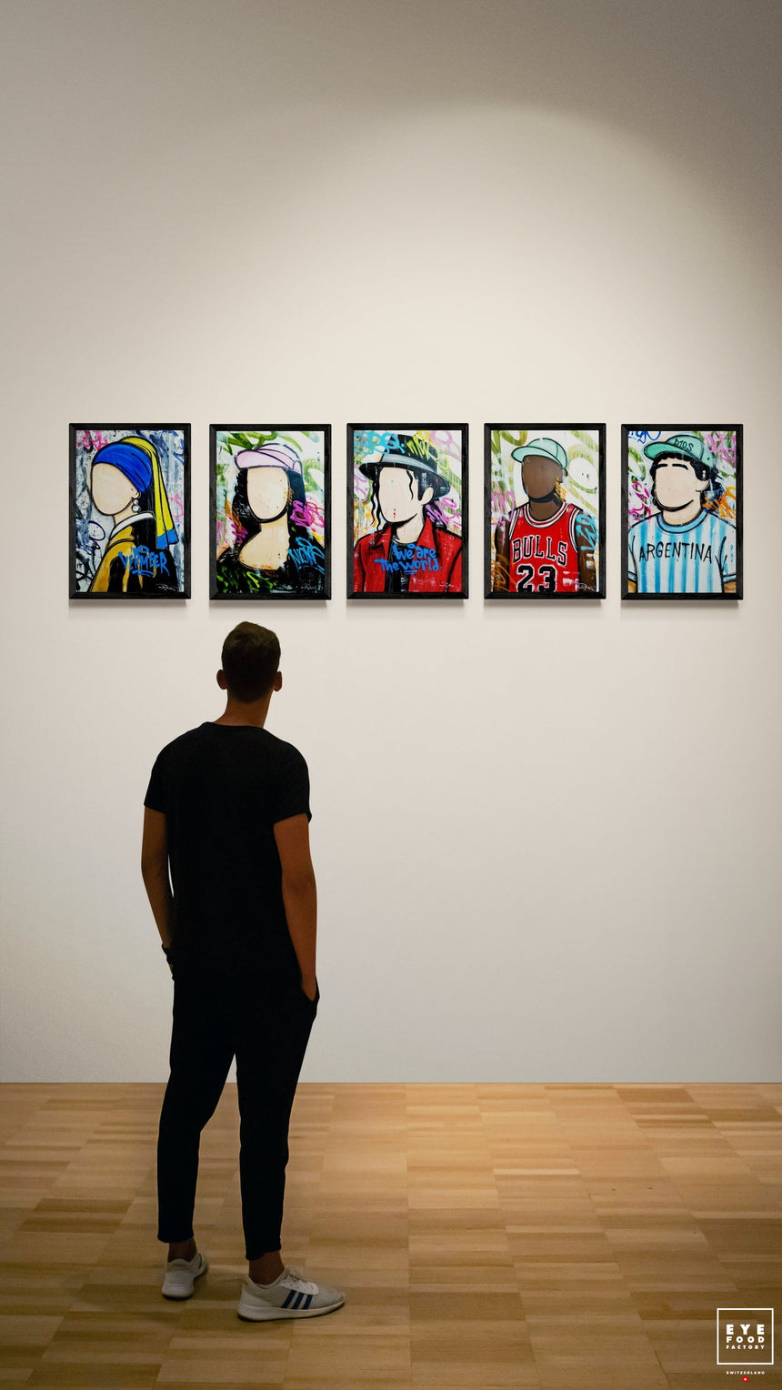 Iconic- #Lisa - ICONIC IDOLS - 30X20cm, De Vinci, Default Title, IDOLS, joconde