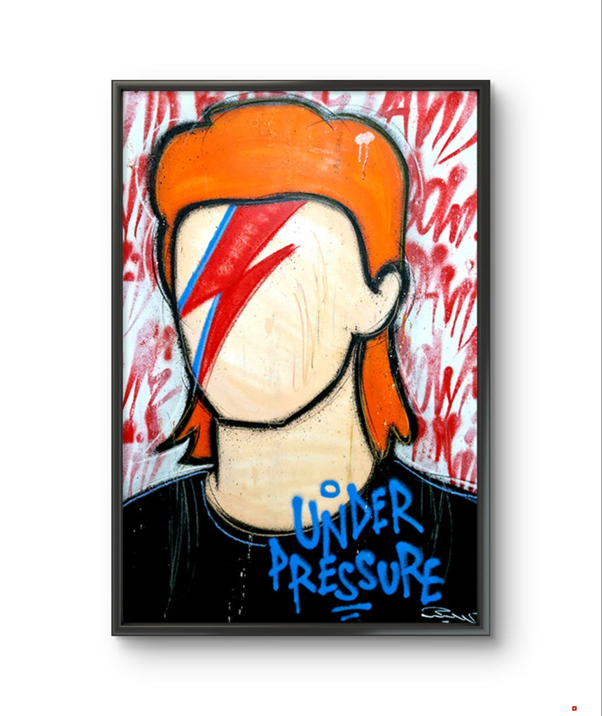 Iconic- #Under Pressure - ICONIC IDOLS - 30X20cm, David Bowie, Default Title,