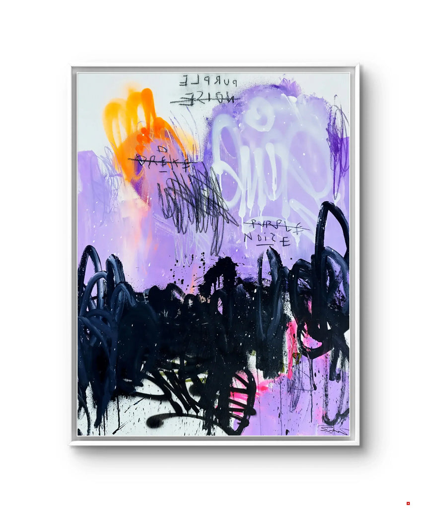 Purple Noize - Éditions Limitées - @nouveau, contemporain, couleur, EL-VELOURS,