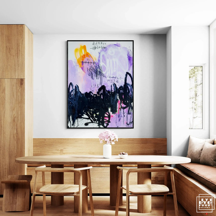 Purple Noize - Éditions Limitées - @nouveau, contemporain, couleur, EL-VELOURS,