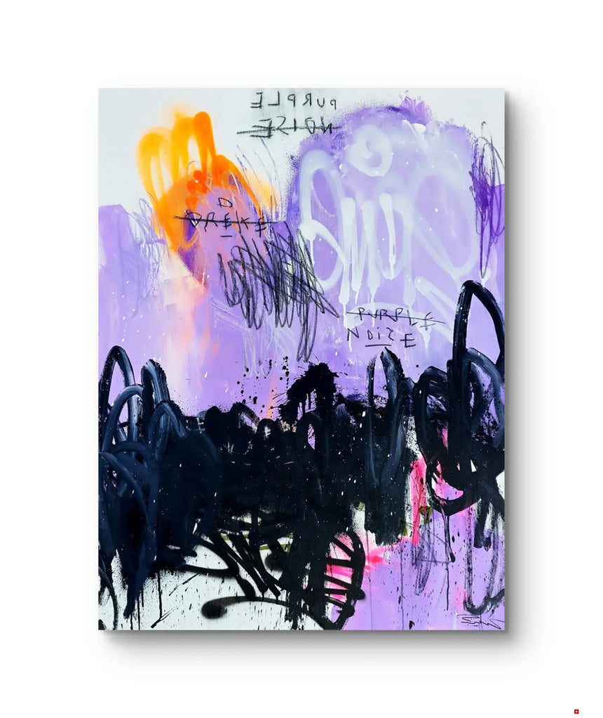 Purple Noize - Éditions Limitées - @nouveau, contemporain, couleur, EL-VELOURS,