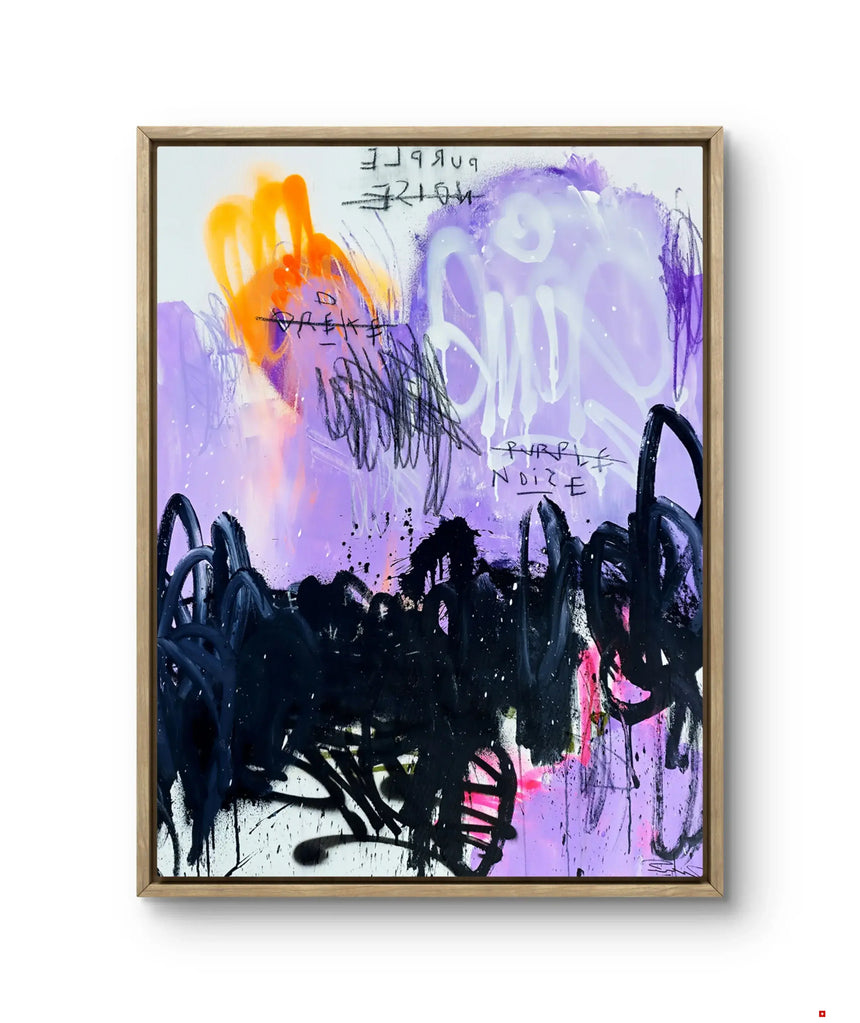 Purple Noize - Éditions Limitées - @nouveau, contemporain, couleur, EL-VELOURS,