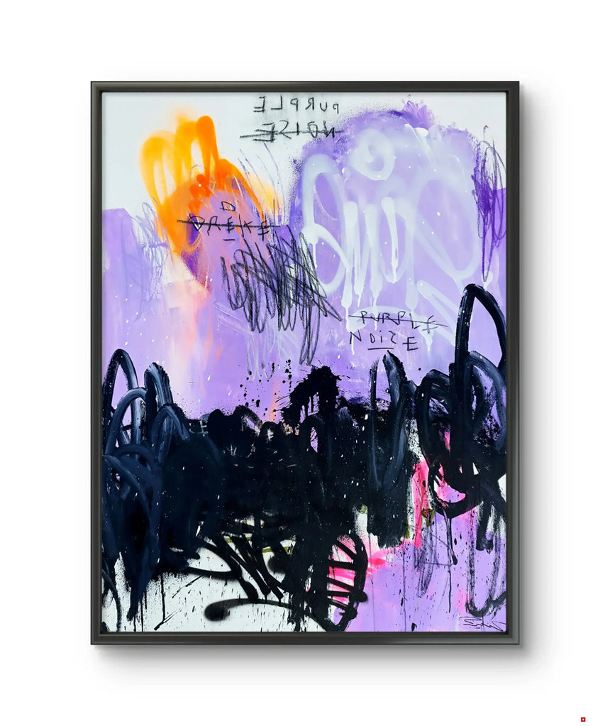 Purple Noize - Éditions Limitées - @nouveau, contemporain, couleur, EL-VELOURS,