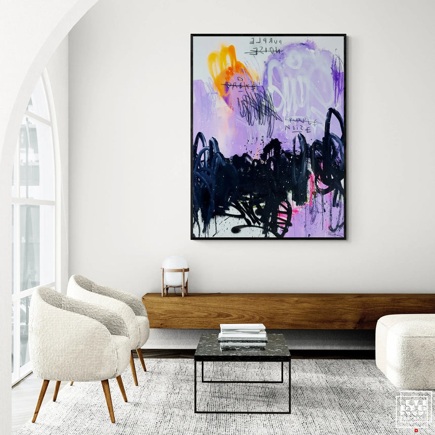 Purple Noize - Éditions Limitées - @nouveau, contemporain, couleur, EL-VELOURS,