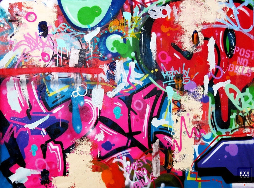 4 (1/4) - Œuvres Originales - Graffiti, NYC, quote_original, Street, Street art