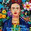 Frida Flowers - Éditions Limitées - @bestseller, Artiste, Femme, Fleurs, Gallo