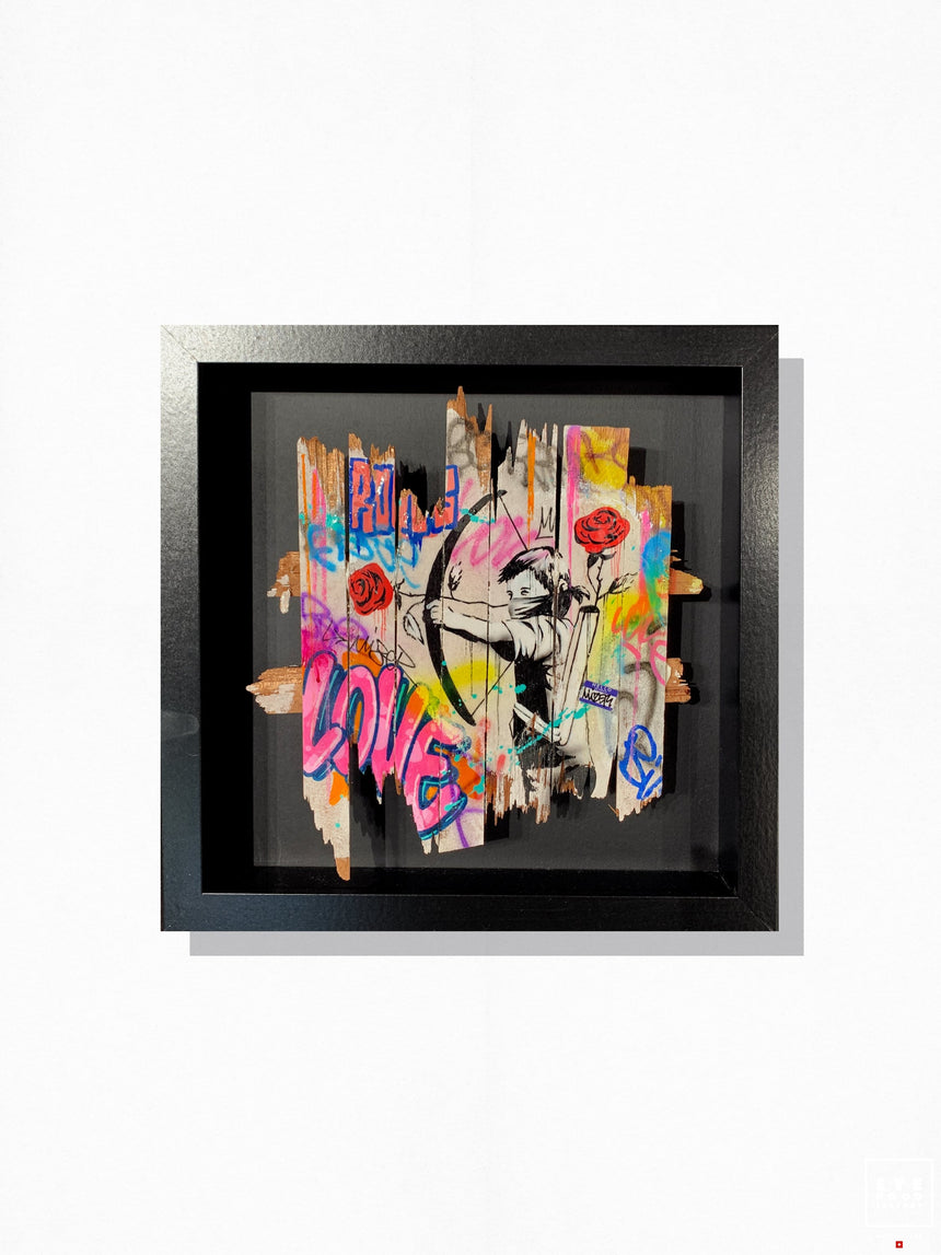 Love - Œuvres Originales - Arc, Banksy, Coeur, couleur, love